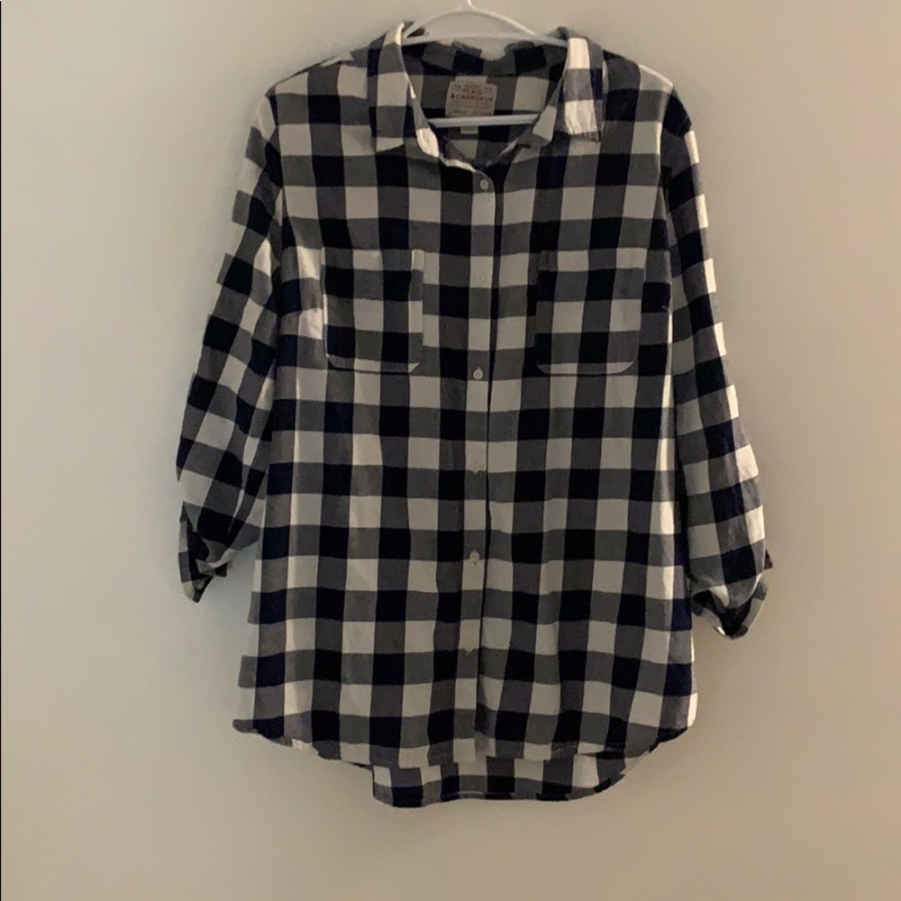 Plaid Button Up Shirt